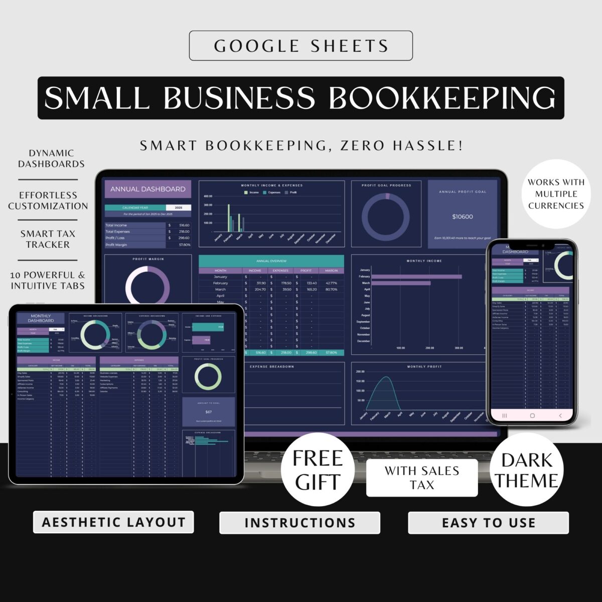 Small Business Bookkeeping Template